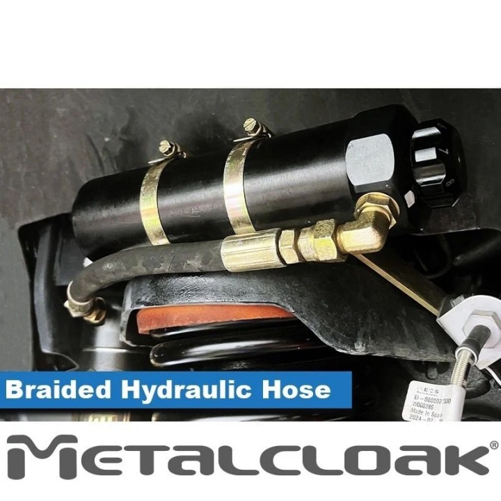 MetalCloak RockSport Black 2.5 – INEOS Grenadier Front Shocks