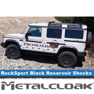 MetalCloak RockSport Black – Ineos Grenadier Rear Shocks