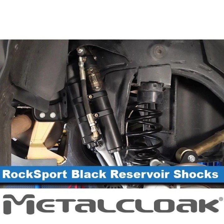 MetalCloak RockSport Black – Ineos Grenadier Rear Shocks