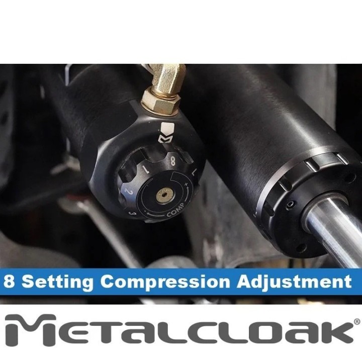 MetalCloak RockSport Black – Ineos Grenadier Rear Shocks