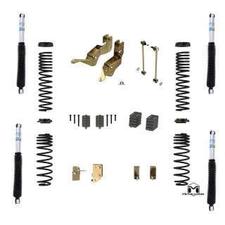 JL Wrangler 2.5" Base Camp Lift Kit with Bilstein Shocks METALCLOAK