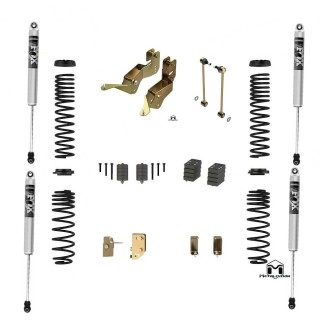 JL Wrangler 2.5" Base Camp Lift Kit with FOX Shocks METALCLOAK