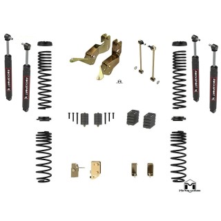 MetalCloak 2.5" Base Camp Lift Kit for Jeep JL Rubicon (2018+) A2325 + Rocksport SLATE