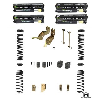 MetalCloak 2.5" Base Camp Lift Kit for Jeep JL Rubicon (2018+) A2325 + Ironmen