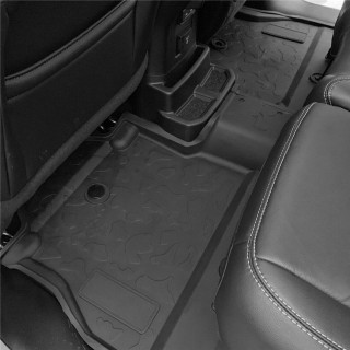 Rubber Floor Mats Set for Jeep Wrangler JL 4-Door Szekla4x4.pl - view 2
