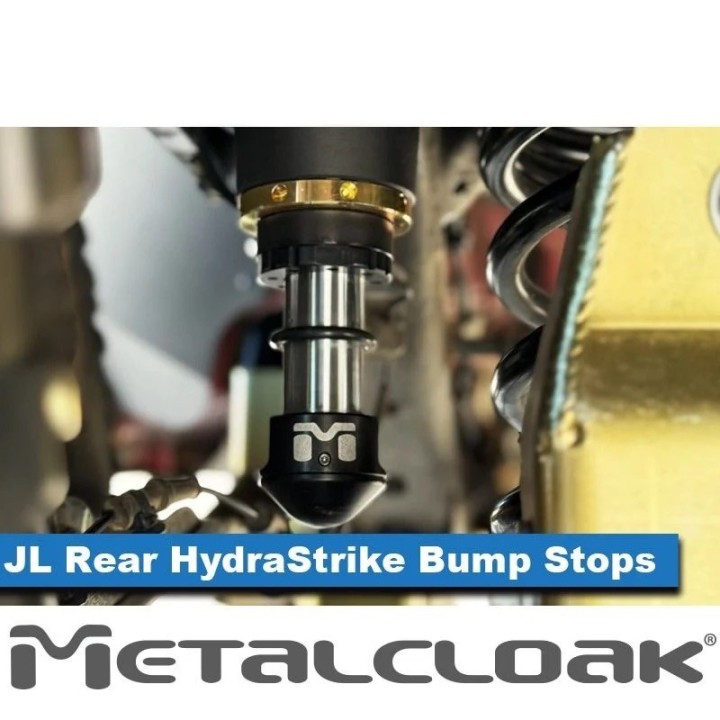 MetalCloak HydraStrike Rear Bump Stops Jeep Wrangler JL