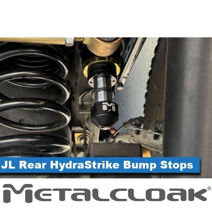 MetalCloak HydraStrike Rear Bump Stops Jeep Wrangler JL