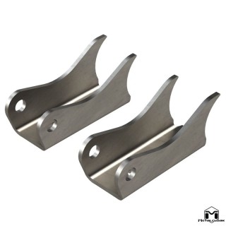 MetalCloak Weld-On Shock Mount Kit – JK Lower Front