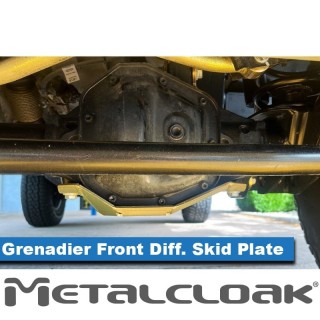 MetalCloak Front Differential Skid Plate – Grenadier
