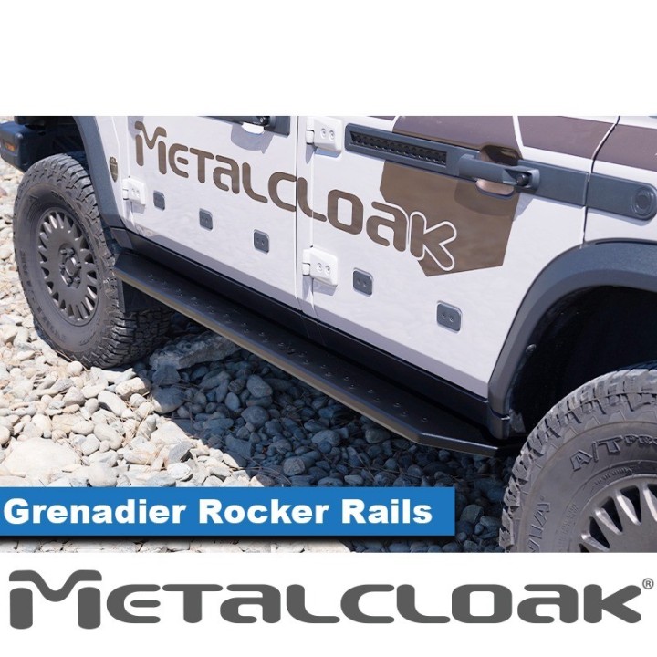 MetalCloak Rocker Rails with Step – Ineos Grenadier
