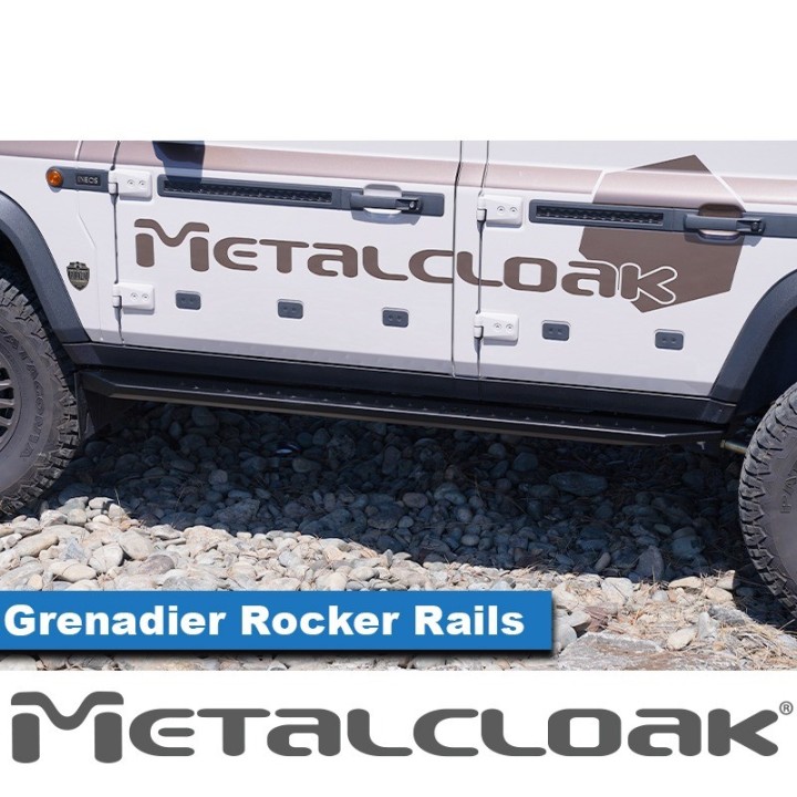 MetalCloak Rocker Rails with Step – Ineos Grenadier