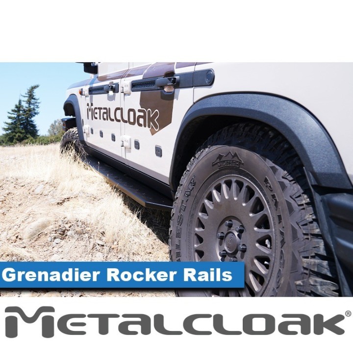 MetalCloak Rocker Rails with Step – Ineos Grenadier
