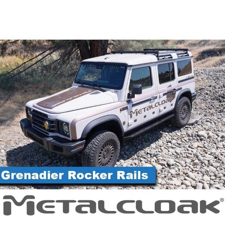 MetalCloak Rocker Rails with Step – Ineos Grenadier