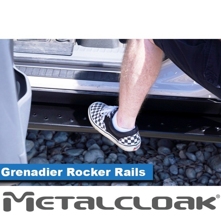MetalCloak Rocker Rails with Step – Ineos Grenadier