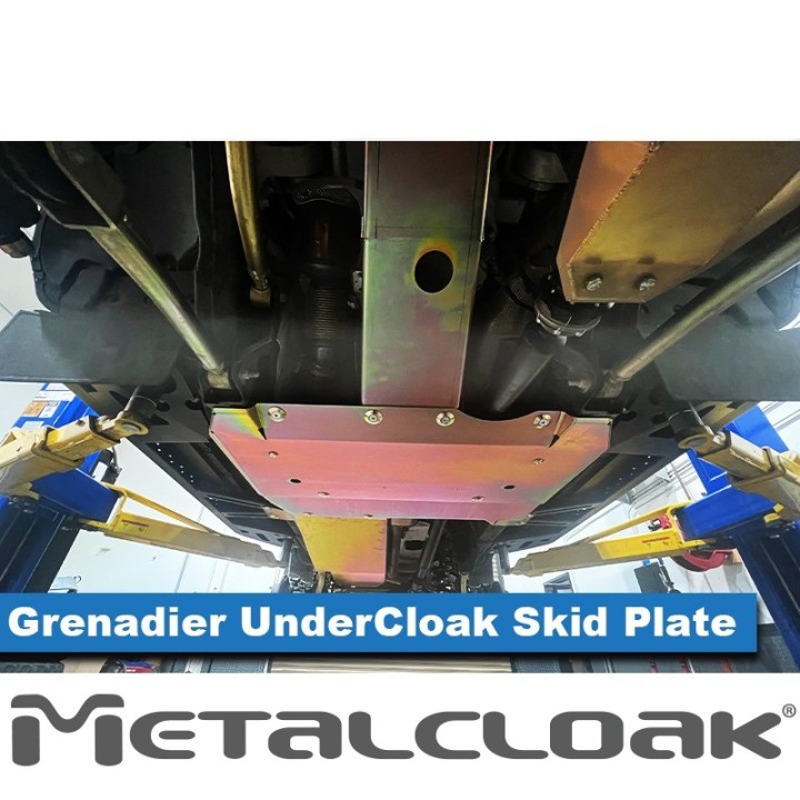 MetalCloak UnderCloak Skid Plate System – Grenadier