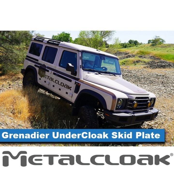MetalCloak UnderCloak Skid Plate System – Grenadier