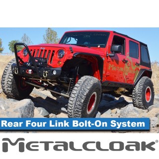 MetalCloak Rear 4-Link Long Arm System – Wrangler JK