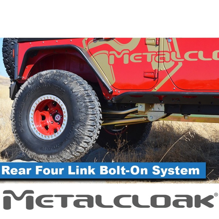 MetalCloak Rear 4-Link Long Arm System – Wrangler JK
