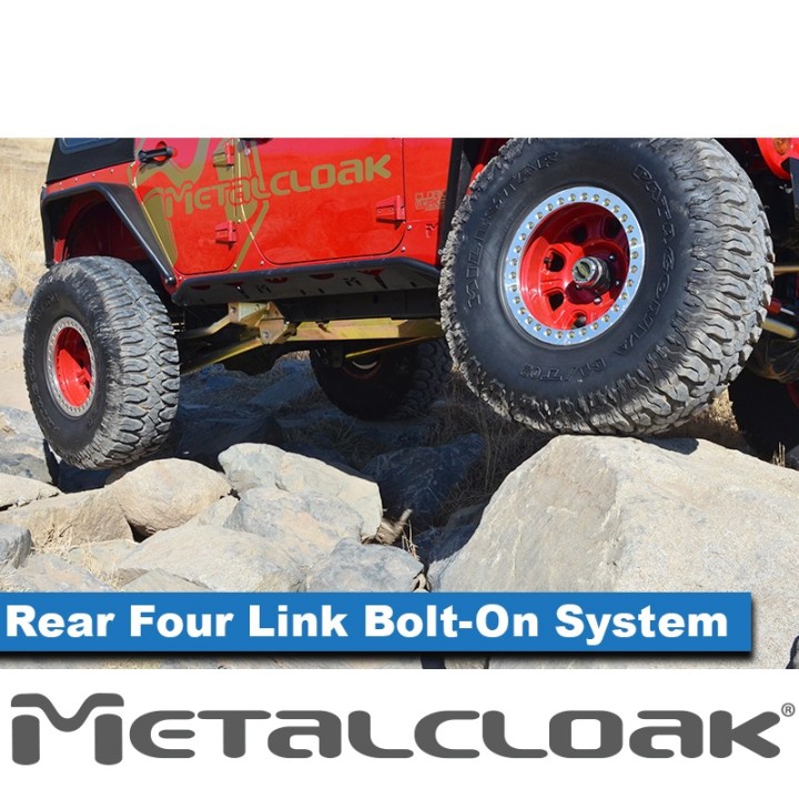 MetalCloak Rear 4-Link Long Arm System – Wrangler JK