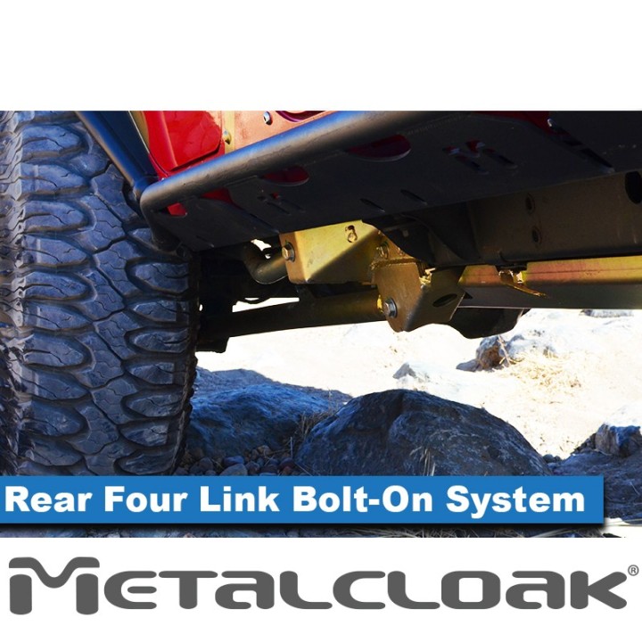 MetalCloak Rear 4-Link Long Arm System – Wrangler JK