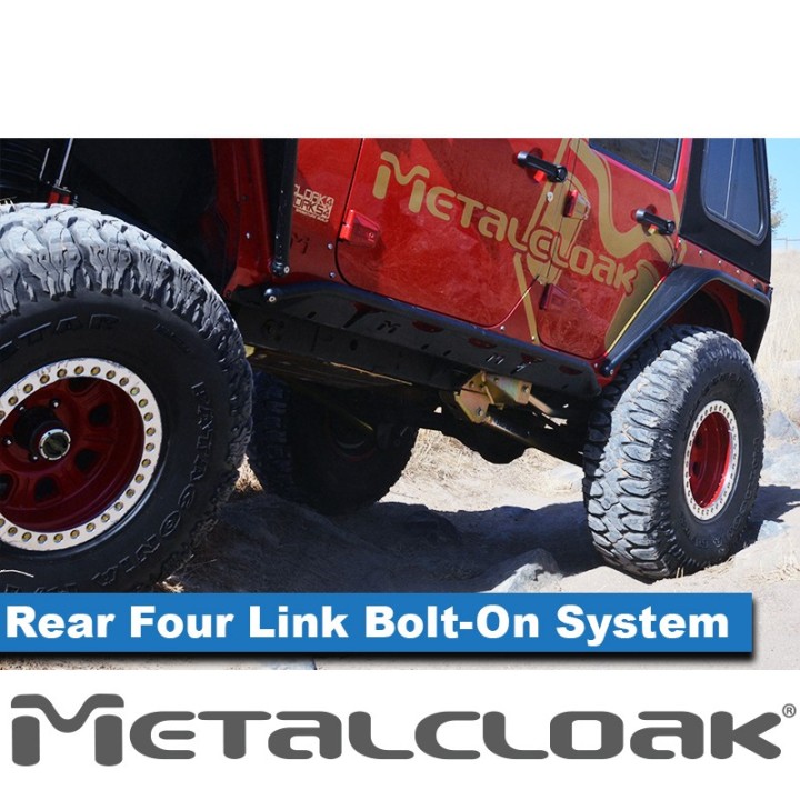 MetalCloak Rear 4-Link Long Arm System – Wrangler JK