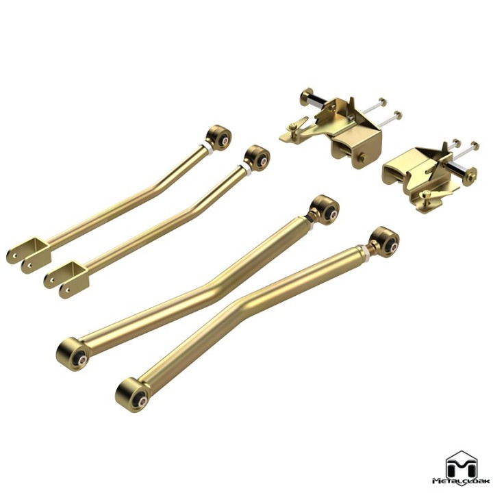 MetalCloak Front 4-Link Long Arm System – Wrangler JK