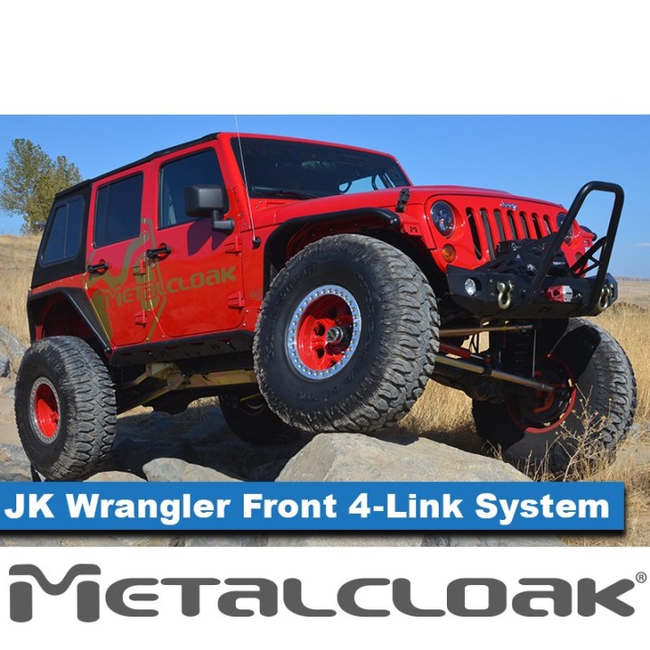 MetalCloak Front 4-Link Long Arm System – Wrangler JK