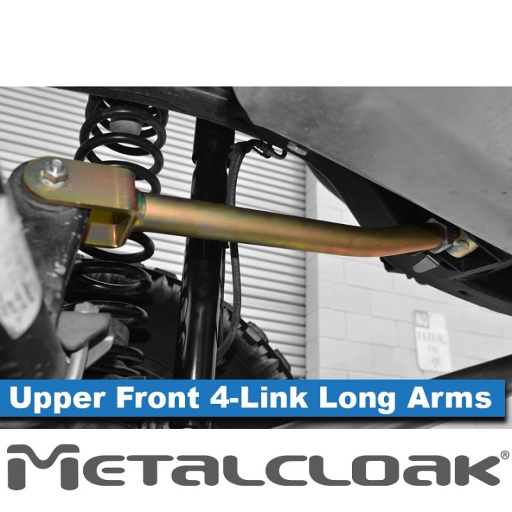 MetalCloak Front 4-Link Long Arm System – Wrangler JK