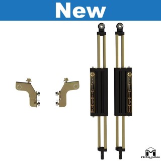 MetalCloak 6Pak BLACK Front Shocks 5.5in – Wrangler JK
