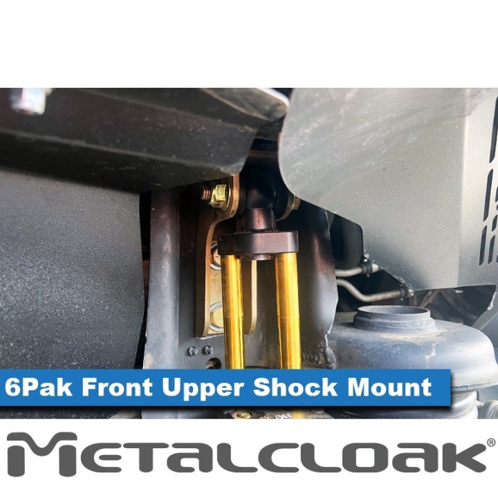 MetalCloak 6Pak BLACK Front Shocks 5.5in – Wrangler JK