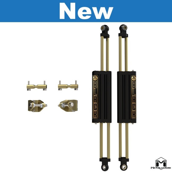 MetalCloak 6Pak BLACK Rear Shocks 5.5in – Wrangler JK