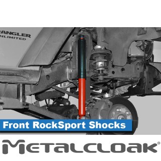 MetalCloak RockSport RED Long Travel Front Shocks – JK