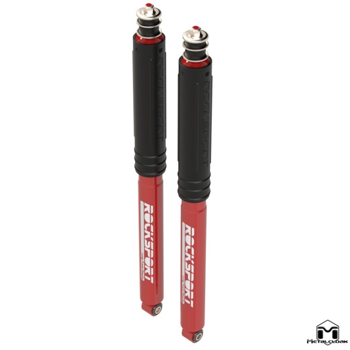 MetalCloak RockSport RED Long Travel Front Shocks – JK