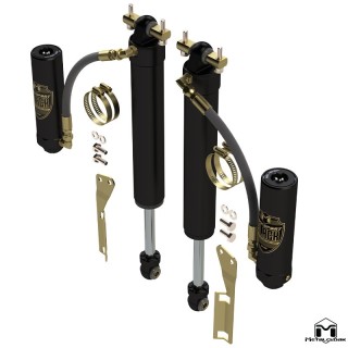 MetalCloak RockSport BLACK Rear Reservoir Shocks – JK