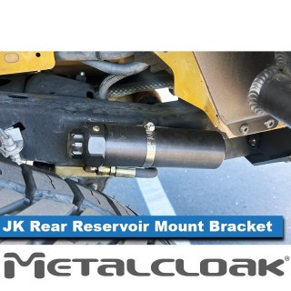 MetalCloak Rear Reservoir Shock Mounts, Jeep Wrangler JK