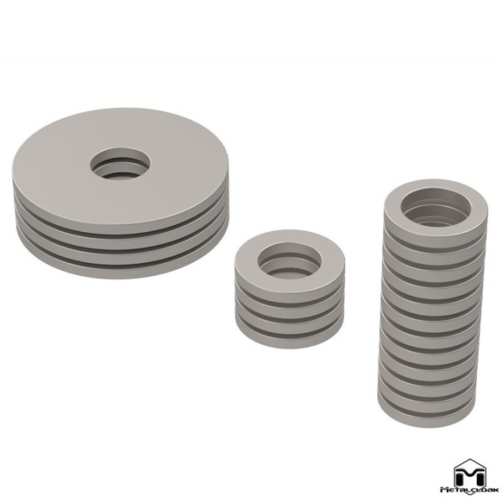 MetalCloak Traditional Shim Stack Conversion Kit, RockSport BLACK 2.5in Shocks
