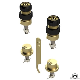MetalCloak Baller Joints HD Ball Joints, Full Set, Jeep Wrangler JK