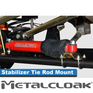 MetalCloak Steering Stabilizer 1.375in Tie Rod Mount, Jeep Wrangler JK