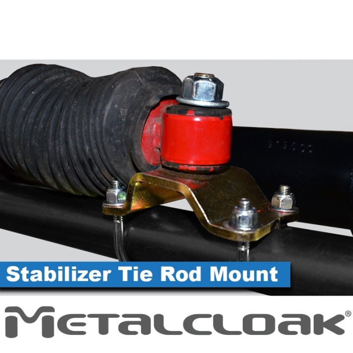MetalCloak Steering Stabilizer 1.375in Tie Rod Mount, Jeep Wrangler JK