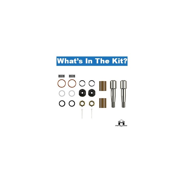 MetalCloak Upper Baller Joint Rebuild Kit, Jeep Wrangler JK and TJ