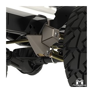MetalCloak DB3 Weld-On Rear Control Arm Correction Brackets, Jeep JK