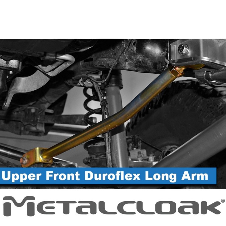 MetalCloak Duroflex Front Upper Long Arms, Jeep Wrangler and Gladiator