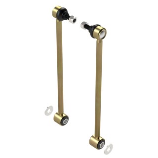 MetalCloak Front Sway Bar Link Extension Kit 14.5in, Jeep Wrangler JK