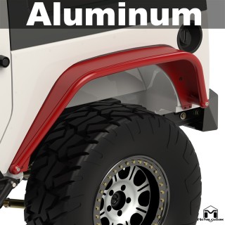Nadkola rurowe tylne Overland ALUMINIOWE Jeep Wrangler JK JKU MetalCloak