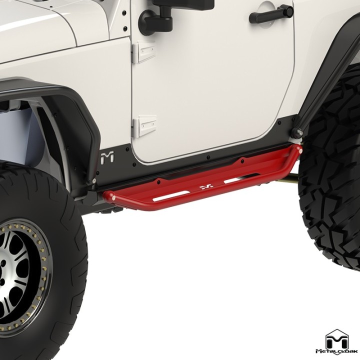 Overland Flip Step JK 2-Door MetalCloak 3322 | Szekla4x4