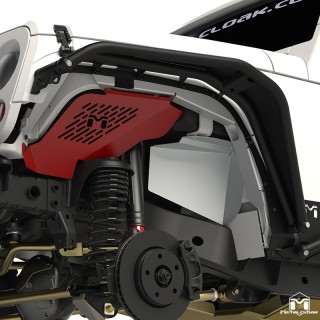 MetalCloak 3292 Vented Aluminum Inner Fender Panel Pair JK | Szekla4x4