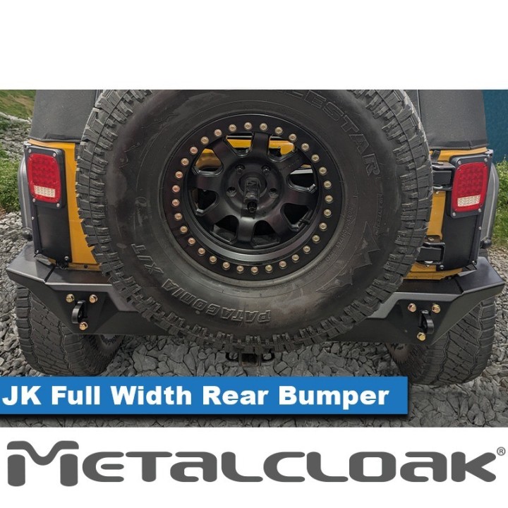 MetalCloak 3904 Full Duty Wide Rear Bumper JK | Szekla4x4