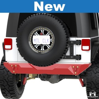 MetalCloak 3905 Full Duty Crawler Narrow Rear Bumper JK | Szekla4x4
