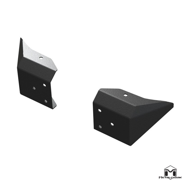 MetalCloak 3910 62in Rear Crawler Caps JK | Szekla4x4