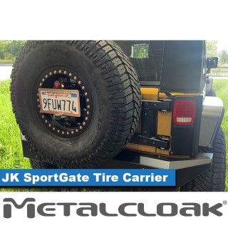 MetalCloak 3956 SportGate Tire Carrier JK | Szekla4x4